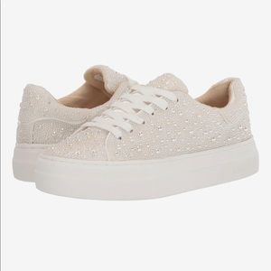 Betsy Johnson Sidny Pearl Sneaker NIB